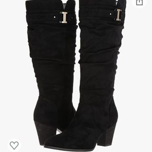 Dr. Scholl's Shoes Women's Devote Wide Calf Riding Boot/ size 7.5